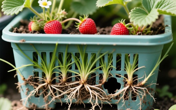 种草莓的筐下面是否要弄个小洞口子吗,草莓种植筐底部要留洞吗? 种草莓的筐下面是否要弄个小洞口子吗