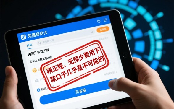 网黑征信黑有没有下款的口子