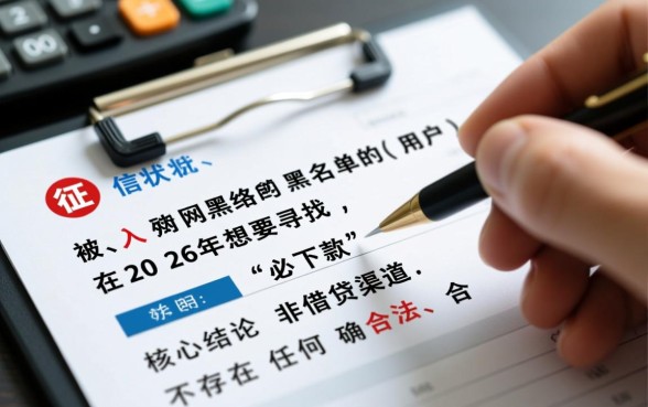 网黑征信黑有没有下款的口子