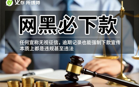 2026网黑必下款的网贷口子是什么