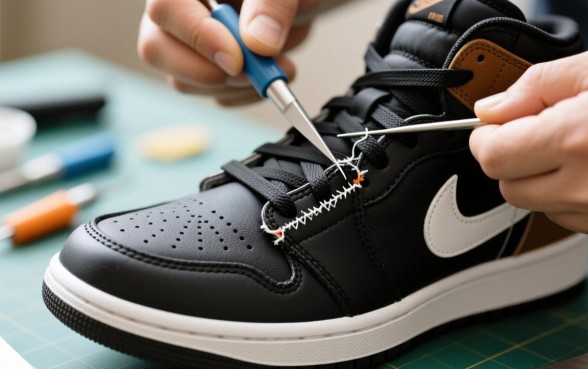 运动鞋上的口子怎么修补