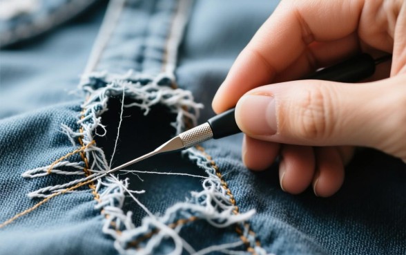 衣服的小口子怎么缝好看