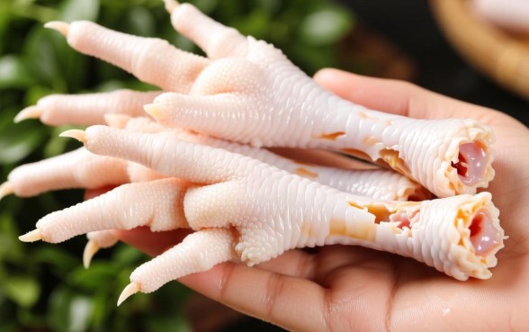 买的生鸡爪子为啥爪子下边有个口子呢