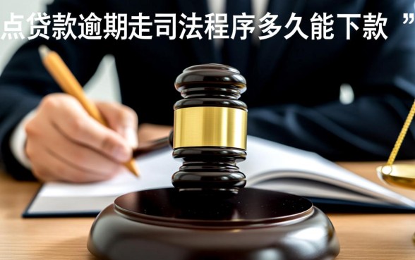 起点贷款逾期走司法程序要多久能下款