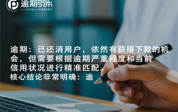 有过逾期但还清了哪个网贷平台能下款