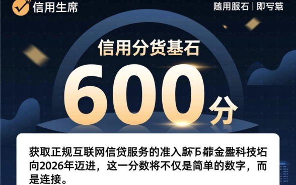 芝麻分600以上的贷款口子2026有哪些