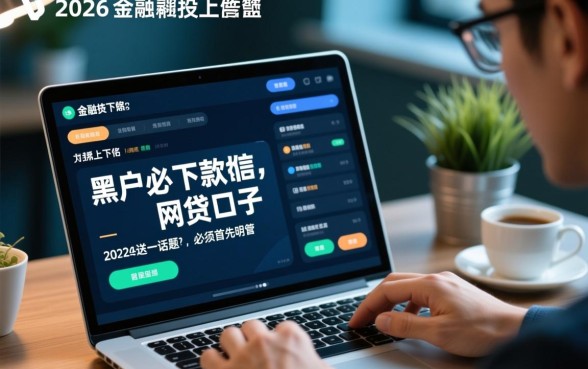 黑户必下款的网贷口子有哪些2026