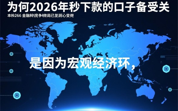 为何2026年秒下款的口子备受关注