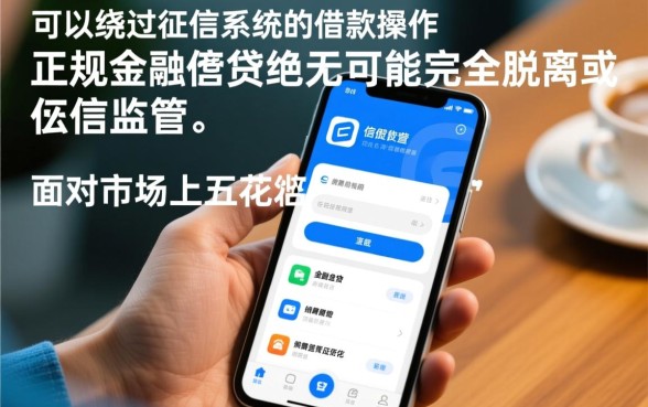 难道借款app真的可以绕过征信系统