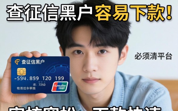 不查征信黑户容易下款的平台有哪些