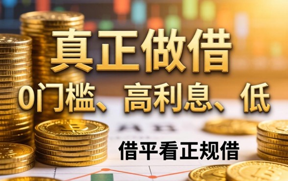 什么借款软件0门槛高利息低