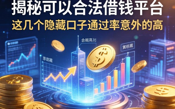 揭秘可以合法借钱平台：这几个隐藏口子通过率意外的高