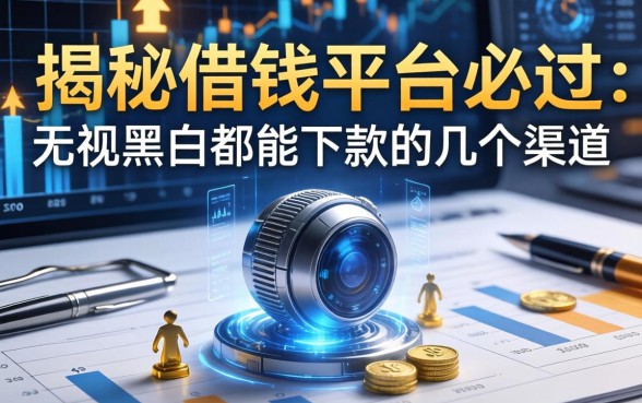 揭秘借钱平台必过：无视黑白都能下款的几个渠道