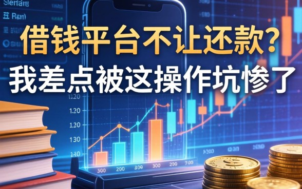 借钱平台不让还款？我差点被这操作坑惨了