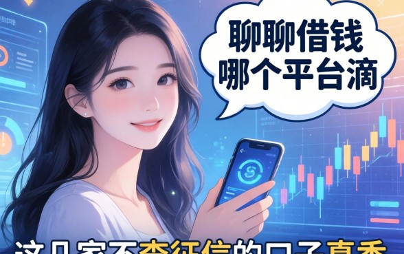 聊聊借钱哪个平台滴，这几家不查征信的口子真香