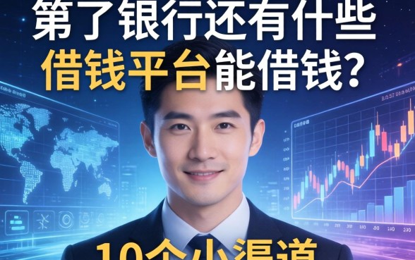 除了银行还有什么借钱平台能借钱？分享这10个小众渠道