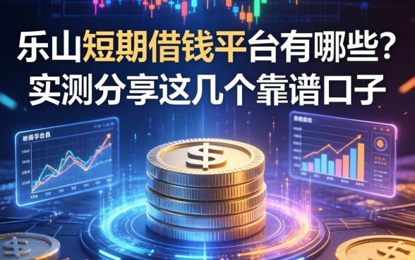 乐山短期借钱平台有哪些？实测分享这几个靠谱口子