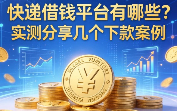 快递借钱平台有哪些？实测分享几个下款案例