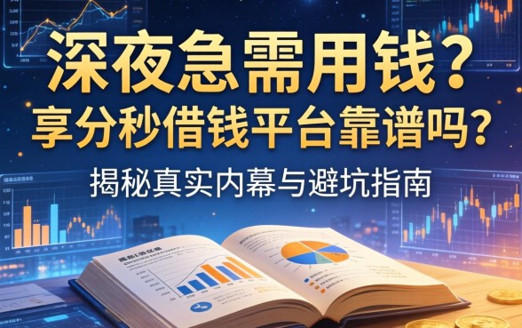 深夜急需用钱？享分秒借钱平台靠谱吗？揭秘真实内幕与避坑指南