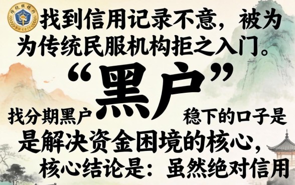 分期黑户稳下的口子 分期黑户稳下的口子