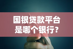 国银贷款平台是哪个银行？全面解析贷款产品及申请流程