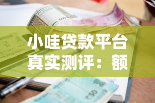 小哇贷款平台真实测评：额度、利率、申请流程全解析