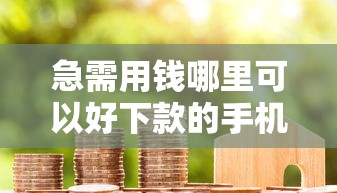 急需用钱哪里可以好下款的手机贷款?要正规平台秒到账的 急需用钱哪里可以好下款的手机贷款?要正规平台秒到账的