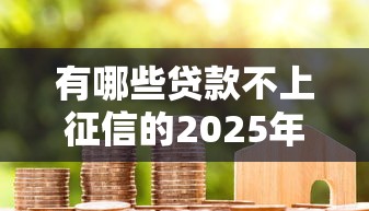 有哪些贷款不上征信的2025年老行家借款经验！解说这5个借款口子不上征信的都有哪些