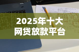 2025年十大网贷放款平台盘点
