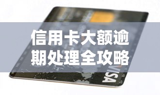 信用卡大额逾期处理全攻略 信用卡大额逾期处理全攻略