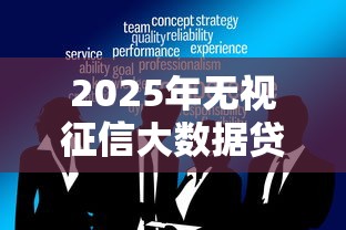 2025年无视征信大数据贷款平台