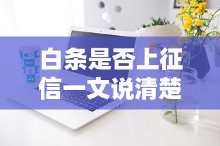白条是否上征信一文说清楚