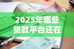 2025年哪些贷款平台还在放款