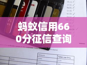 蚂蚁信用660分征信查询全攻略