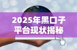 2025年黑口子平台现状揭秘