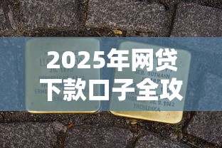 2025年网贷下款口子全攻略