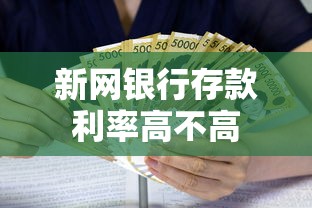 新网银行存款利率高不高 新网银行存款利率高不高