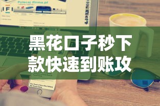 黑花口子秒下款快速到账攻略