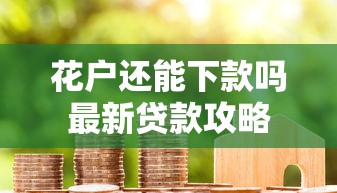 花户还能下款吗最新贷款攻略 花户还能下款吗最新贷款攻略