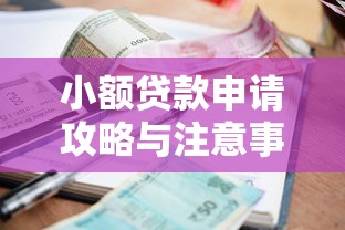 小额贷款申请攻略与注意事项