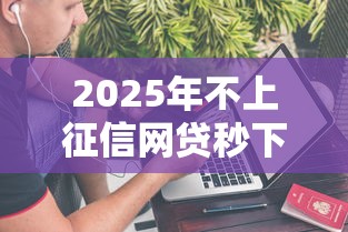2025年不上征信网贷秒下款攻略 2025年不上征信网贷秒下款攻略