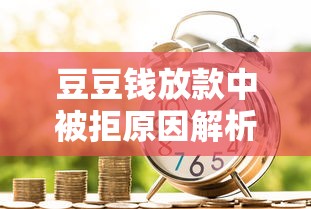 豆豆钱放款中被拒原因解析
