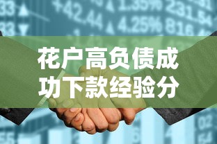 花户高负债成功下款经验分享