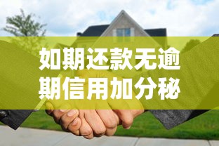 如期还款无逾期信用加分秘籍