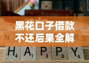 黑花口子借款不还后果全解析