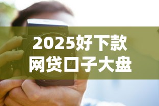 2025好下款网贷口子大盘点