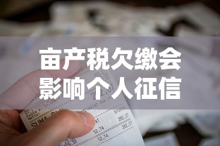 亩产税欠缴会影响个人征信吗 亩产税欠缴会影响个人征信吗