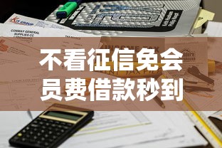 不看征信免会员费借款秒到账