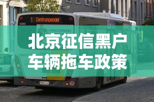 北京征信黑户车辆拖车政策解析