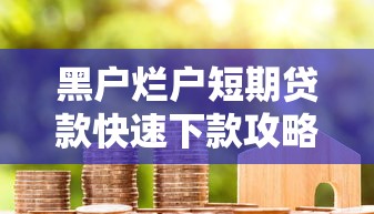 黑户烂户短期贷款快速下款攻略
